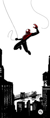 Awyeahcomics:  Ultimate Spider-Man By Mike Maihack 