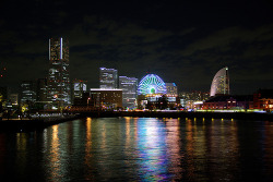 Fuckyeahjapanandkorea:  The Night View Of Yokohama  (By Hakudai) 