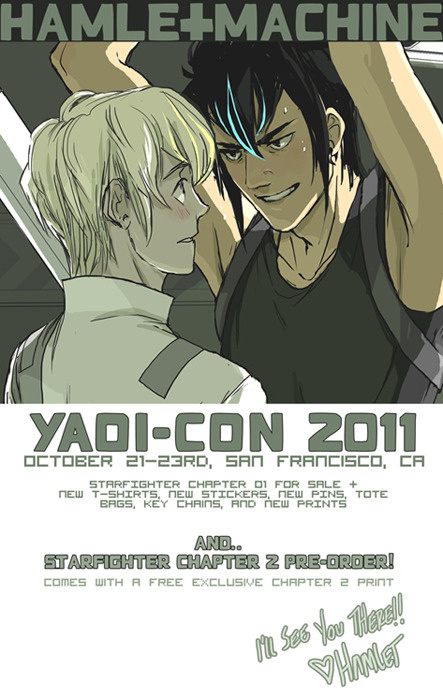 ♥I WILL MEET YOU AT YAOI-CON!♥ Yes! It&rsquo;s time for my NYC to SF pilgrimage