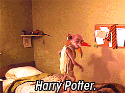 amy-rory-melody:  vaginaboiwithabowtie:   Dobby’s first and last words.   You know what fuck this gifset 