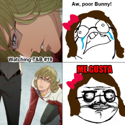 schalahasfun:  If you guys keep liking these, I’m just going to keep making them. Here, have some emotional pain leading to fanservice with Barnaby. (We fangirls are so sadistic) 