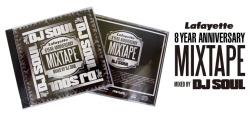 DJ SOUL - Lafayette 8 Year Anniversary Mix 1. Bun B - Intro 2. Bun B &amp; Raekwon - Never Used To Matter 3. Raekwon - Flawless Crowns 4. Reflection Eternal, Jay Electronica, J Cole &amp; Mos Def - Just Begun 5. Pusha T &amp; Kanye West - Touch It 6.