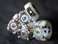 justinrampage:  Designer Chris Myles pulled out all of the stops with his brand new collection of Nerd Cultures rings / jewelry. From Assassin’s Creed to Daft Punk, each piece is unique its own way and on sale at his new Shapeways store. Check out how