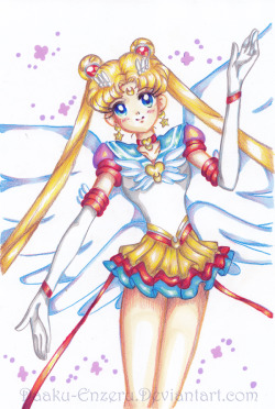 magicaldaydreamer:  Eternal Sailor Moon by *Daaku-Enzeru 