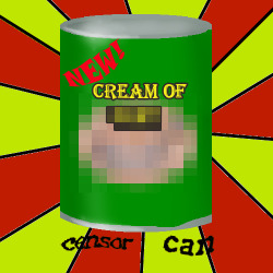 What would I do without captchart:  Censor Can Submitted by Anon 