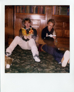 gitanitadelmar:  misswallflower:  Tom Felton and Rupert Grint in Band of Outsiders  can one of you two just propose to me or… 