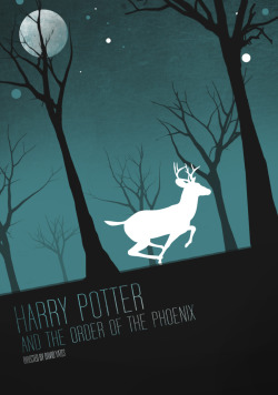 minimalmovieposters:  Harry Potter and the Order of the Phoenix by Brandon Michael Elrod