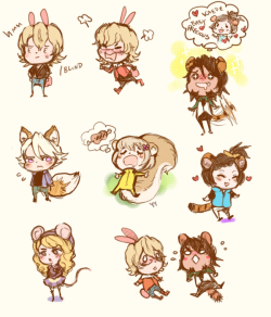 yummytomatoes:  doodles  hnnng