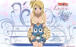 mediazebra:  Fairy Tail: Lucy And Happy 