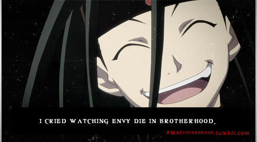 Porn photo fmaconfessions:  “I cried watching Envy