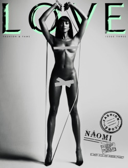 Naomi Campbell Covers Love Magazine