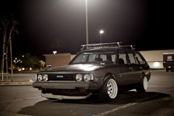 nickwatkins:  240posse:  TE72 Wagon, Parking Lot Front by squiddphoto on Flickr.  That’s hot. 