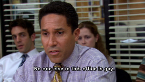 XXX itscaseyk:  Dwight identifying The Office photo
