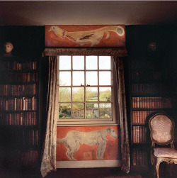 thatlibrary:  Home of the Bloomsbury group, Charleston, East Sussex, England. 