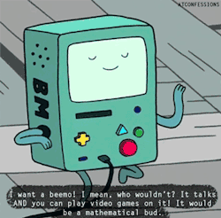 Beemo is usually referred to as a &ldquo;he&rdquo;, but yeah, I totally agree. I&rsquo;d love to pal around with Beemo.