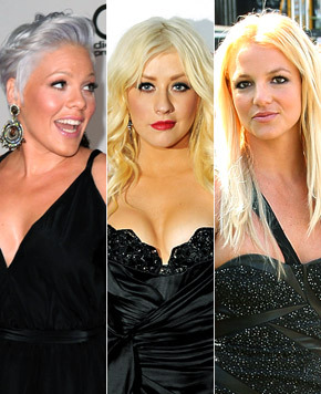 The Daughters of Madonna  P!nk, Christina &amp; Britney &lt;3   La realeza