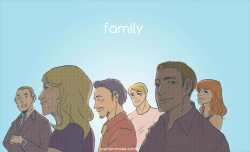Captaindraws:  Day 15- Family Portrait When I Was A Kid, I Had A Picture With My