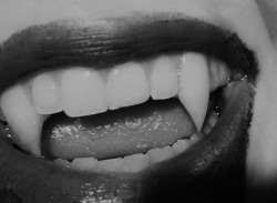 My Fascination With Women Wearing Vampire Fangs Just Got Real! 