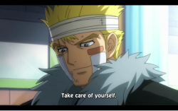 fivecentimeterspersecond:  ;___;  Old men crying makes me cry D’: Laxus, you were a douchebag ngl, but I almost feel sorry for you now… T.T 