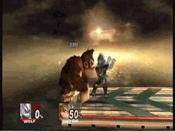 fuckyeahsupersmashbros:  thisyouniverse:  What’s the matter, scared? (First time making gifs for Tumblr… took me like an hour to get it right) :(  Thank you http://thisyouniverse.com/ for the submission :), awesome gifs!!