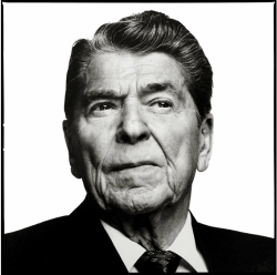 Ronald Reagan, Los Angeles, California, April 1, 1993 - Ph. Richard Avedon