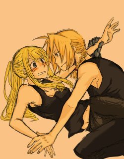 edoelric:  taisaroymustang:  Do you two want to explain this? -raises eyebrow-  This never happened! 