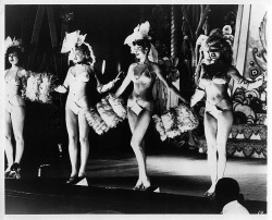 A 50&rsquo;s-era chorus line takes center stage at the &lsquo;FOLLIES Theatre&rsquo; in Los Angeles..