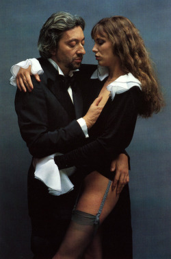 Serge Gainsbourg &amp; Jane Birkin, Paris 1978 - Ph. Helmut Newton