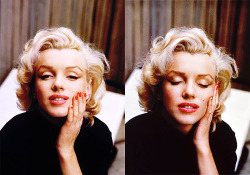 genarowlands:  Marilyn Monroe at home, May