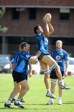 giantsorcowboys:  South African Power Glutes! Juandre Kruger works the lineout! Yeah, Baby! 