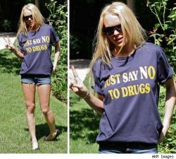 lindsay says say no to drugs