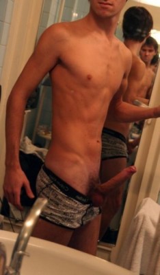 4Skindelight:  Freshie:  Twink Is Mighty Proud Of That Big Dick.  So He Should Be!
