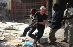 turtletot43:  gin-and-eschatonic:  harvey-swick:  flowers-without-reason:  caesoxfan04: Anderson Cooper saving a boy in Haiti during a shooting. A slab of concrete was dropped of the boys head. Anderson fucking Cooper, everyone.  Some journalists like