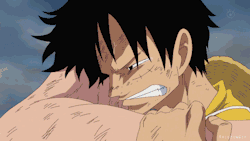 kristingif:  Luffy: I keep telling you.. Don’t die!Ace: I only have.. One regret. That I couldn’t see you fulfill your dream.  