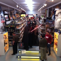amandajeanexplainsitall:  Say hello to the biggest #StarWars collection in the world. AKA heaven.  (Taken with instagram) 