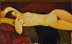  Amedeo Modigliani,  Reclining Nude 