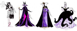longlivedisneymagic:  ‘Disney Villainess’ by Hayden Williams - Full collection by Fashion_Luva on Flickr. 