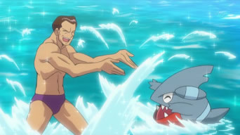 fuckyeahpokevillains:  Kids today are so spoiled. Back in my day we had to fap to Giovanni’s mysterious silhouette and now he just runs around willy-nilly in a goddamn Speedo. 