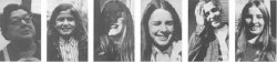 In November of 1970, forty people were photographed at the exact instant after the photographer said, “You have a beautiful face.” 
