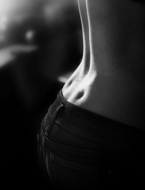 k-aro:  back dimples though adult photos