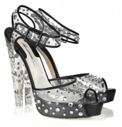 Brian Atwood - Balleto studded peep toes. ♥  Dear Santa, I would very much like these for Christmas. I have been a good girl, honest! Well apart from when I go online lol. xoxo. ♥