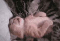vahlkyrie:  -lostinthem00d:  omg awh  This is what I totally do with Ethan, when he falls asleep in my arms while we cuddle and he starts completely freaking out. Not going to lie, being a mom is totally awesome. ♥  To chyba jedna z bardziej wzruszających