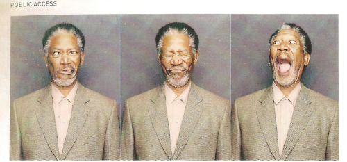 she-got-swagg-yaheard:   how could you not reblog this i mean really  Mr. Morgan Freeman  He’s a man of many talents..