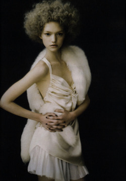 Gemma Ward by Paolo Roversi for W