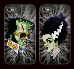 psychoren:  Here are two high quality Uncommon iPhone 4 Deflector cases for him and her.Also, check out the posters! Made out of shatterproof polycarbonate Tough enough to take a Chuck Norris round-house Sports a short back and sides, like an old-school