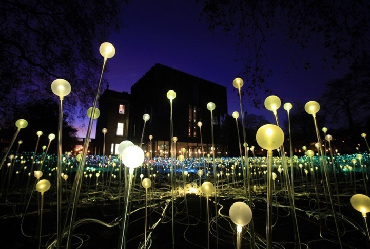 bitchville:  Bruce Munro has fitted 5,000 glass spheres in the grounds of the Holburne