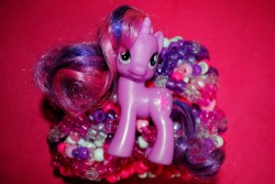 My Little Pony Twilight Sparkle cuff I made for myself :) 