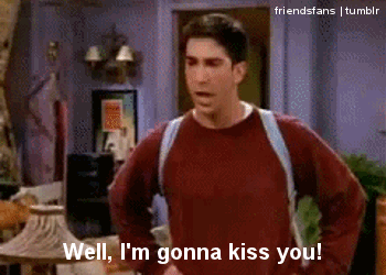 friendsfans:  Ross: Good, cause I love you! porn pictures