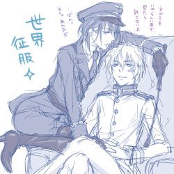 relenita:  cjloveslink:   @hosiminn   I LOST MY SHIT. I HAVE THIS HUGE KINK WITH MILITARY UNIFORMS. AND BOOTS. OH GOD. 