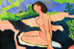 Henri Matisse (French, 1869-1954) - Nu rose - 1909